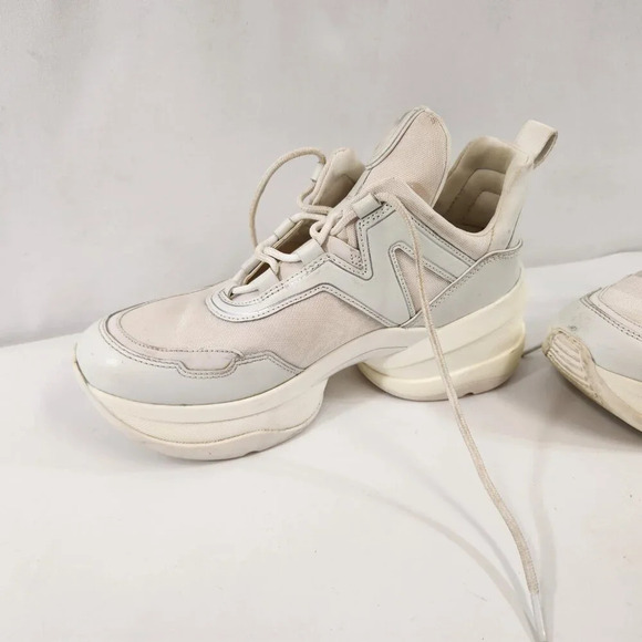 Michael Kors Olympia Womens Size 9.5 Elevated Sneaker - Picture 3 of 12